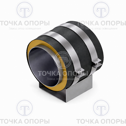 Скользящая опора СПОн 426/630.100 подкладная надземная для труб в ППУ