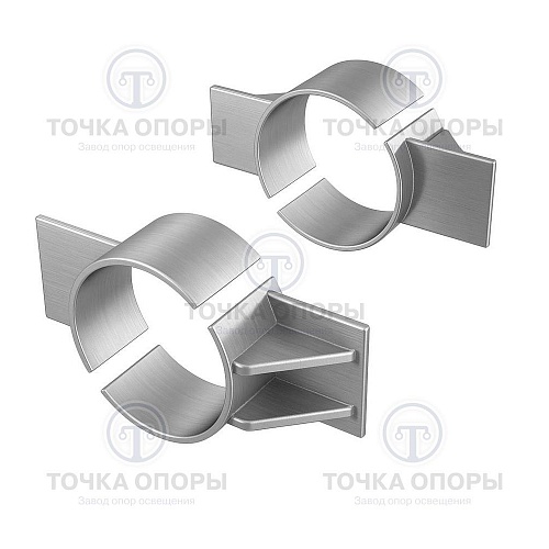 Опоры неподвижные двухупорные сальниковых компенсаторов ТС-665.00.00 СБ